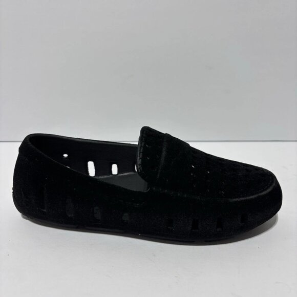 Floafers Little Kids’ Prodigy Driver Black Slip-On Shoes, Boys’ Size 12 M - Picture 1 of 5